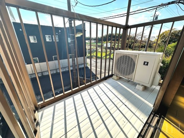 ハレモアナのバルコニー|イメージ（同建物内別部屋の写真です）