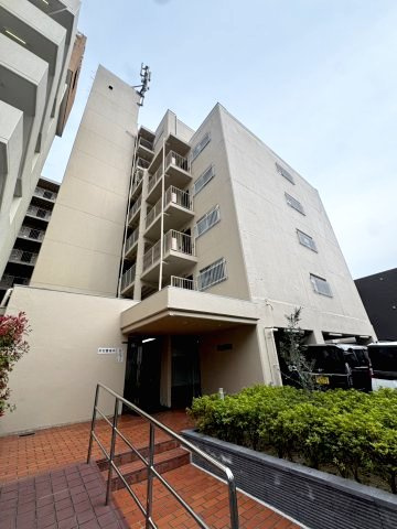 【外観】 | 新深江サンハイツ　仲介手数料無料