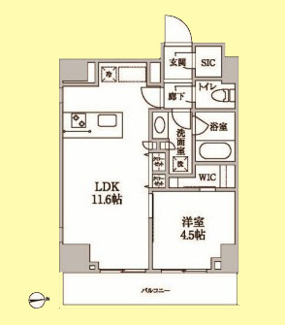 【間取り】 | レジディア中延Ⅱ | レジディア中延Ⅱ