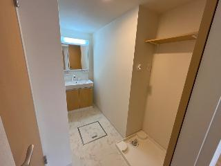 飛龍　高坂（東松山市高坂アパート新築工事）の洗面所|洗髪洗面化粧台（イメージ）