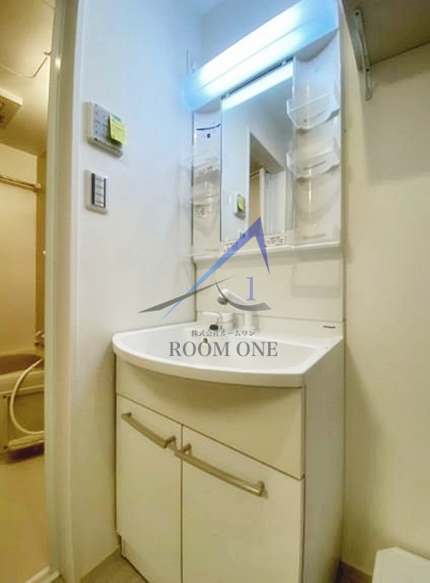 ヴォーノン曙橋の洗面所|洗面台です。