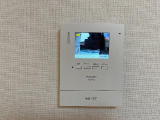 飛龍　高坂（東松山市高坂アパート新築工事）のセキュリティ|カメラ付インターホン（イメージ）