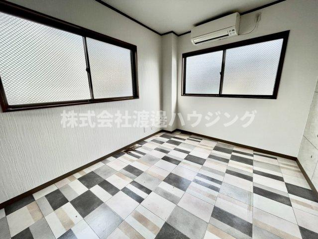 メゾンカルムの寝室