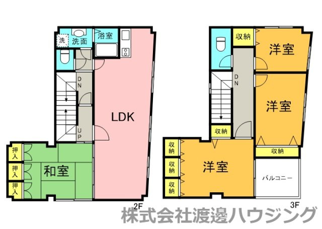 メゾンカルムの間取り