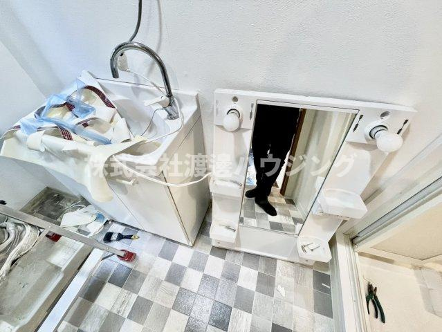 メゾンカルムの洗面所