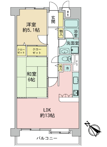 【間取り】の画像