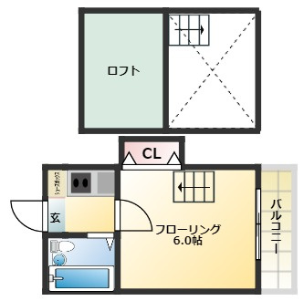 エスポワール泉の間取り