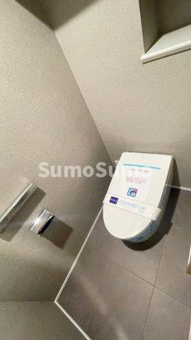 レジディア広尾南のトイレ|コンパクトで使いやすいトイレです