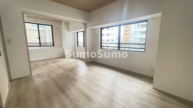 レジディア広尾南の居間・リビング|おしゃれな居間です