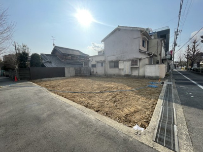 【前面道路含む現地写真】 | 箕面市桜ケ丘4丁目 土地