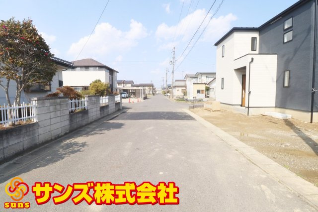 郡山市安積町長久保3丁目　　　１号棟　　　安積第3小学校、安積第2中学区の外観|西側前面道路