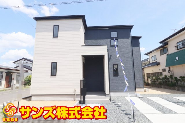 郡山市安積町長久保3丁目　　　１号棟　　　安積第3小学校、安積第2中学区の外観|西側から見た外観♪