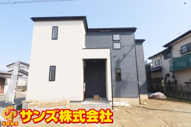 郡山市安積町長久保3丁目　　　１号棟　　　安積第3小学校、安積第2中学区の外観|西側から見た外観♪