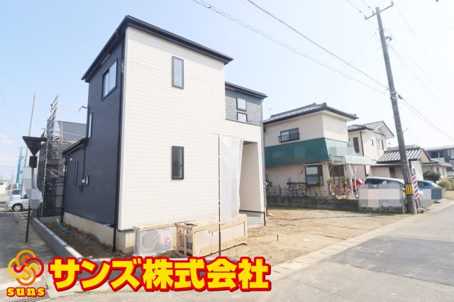 郡山市安積町長久保3丁目　　　１号棟　　　安積第3小学校、安積第2中学区の外観|北西側から見た外観♪