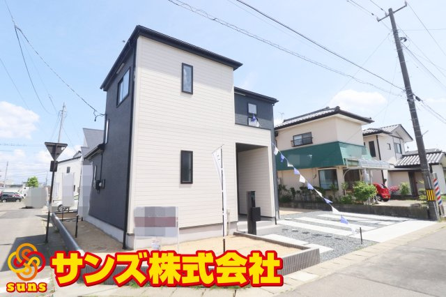 郡山市安積町長久保3丁目　　　１号棟　　　安積第3小学校、安積第2中学区の外観|北西側から見た外観♪