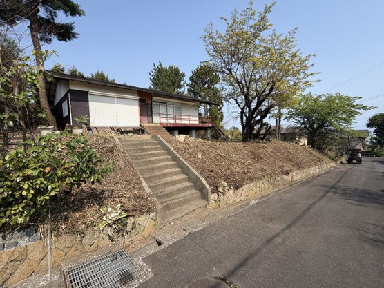 【前面道路含む現地写真】 | 海洋苑分譲地　古家付き土地