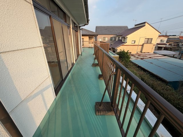 【バルコニー】 | 足利市久松町　ワイドバルコニー付6SLDK