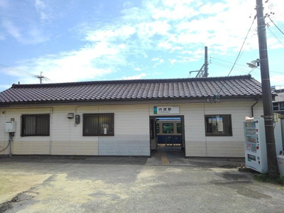 【周辺】 | ファミールウツベ　Ⅱ | あすなろう鉄道内部駅まで550m
