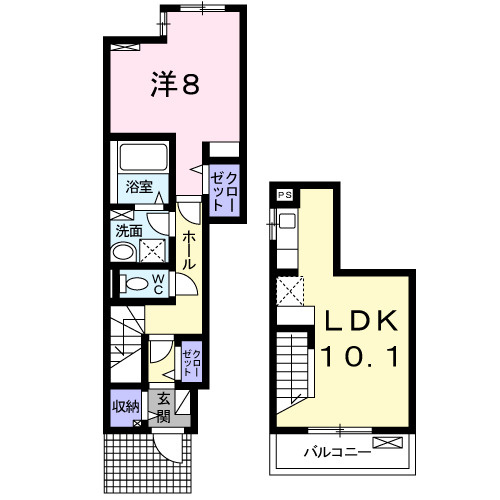 【間取り】 | メゾン　デュ　ベル　アルブル