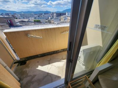 みつまめ京都のバルコニー