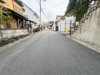 【前面道路含む現地写真】 | 宇治市天神台2丁目　売土地　建築条件無し