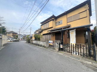【前面道路含む現地写真】 | 宇治市天神台2丁目　売土地　建築条件無し