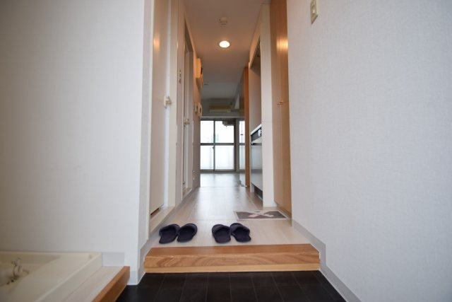 カスタリア西船橋の玄関|玄関からの眺め