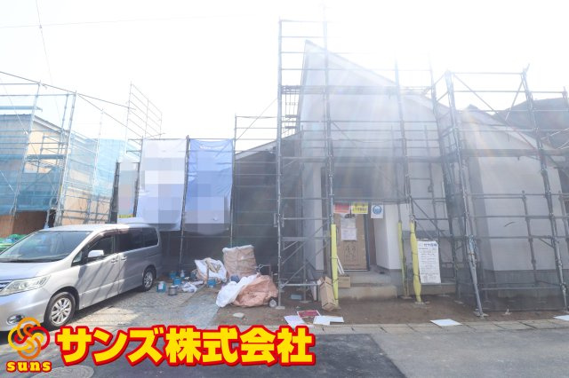 郡山市安積町長久保3丁目　　　2号棟　　　安積第3小学校、安積第2中学区の外観|北側から見た外観