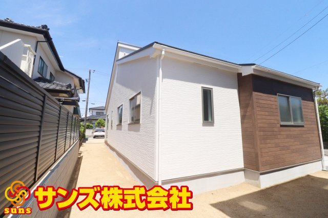 郡山市安積町長久保3丁目　　　2号棟　　　安積第3小学校、安積第2中学区の外観|南東側から見た外観