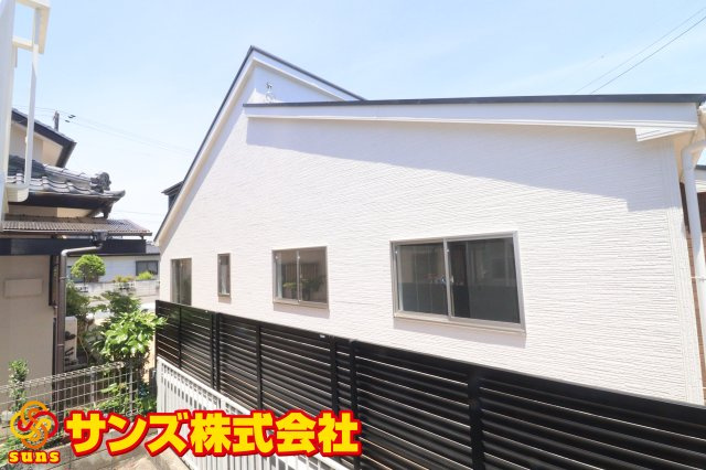 郡山市安積町長久保3丁目　　　2号棟　　　安積第3小学校、安積第2中学区の外観|南東側から見た外観