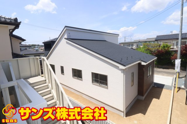 郡山市安積町長久保3丁目　　　2号棟　　　安積第3小学校、安積第2中学区の外観|南東側から見た外観♪