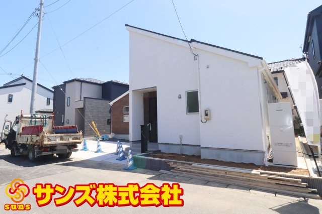 郡山市安積町長久保3丁目　　　2号棟　　　安積第3小学校、安積第2中学区の外観|北西側から見た外観♪
