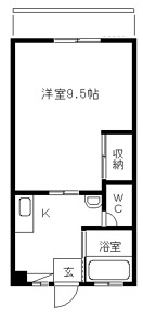 リチェモンテ向ヶ丘A棟の間取り|間取りです。