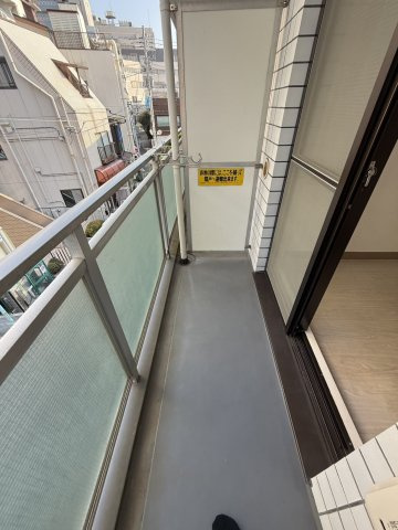 トップ本郷のバルコニー