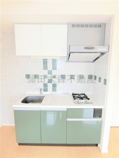 グランドコンシェルジュ大森西のキッチン|2口ガスシステムキッチン