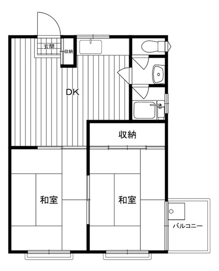 【間取り】 | コーポサンライト