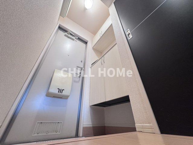 セプトガーデン新前橋の玄関|当社、チルホームのHPもご覧ください(^^)/物件情報多数♪