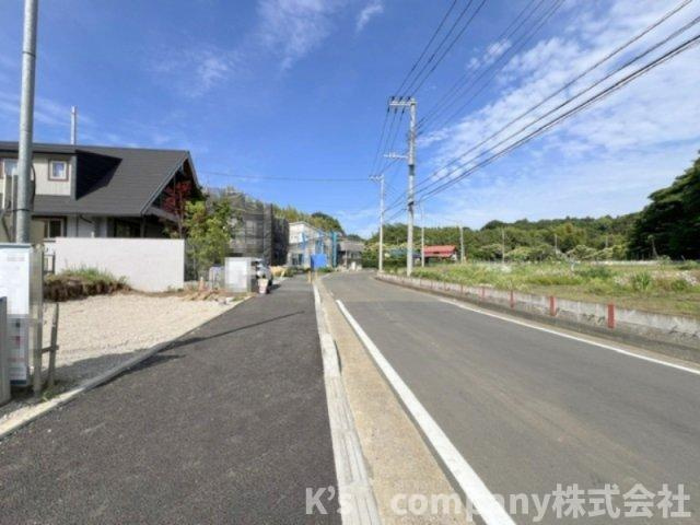 ◎茅ヶ崎市芹沢　新築戸建　4号棟の前面道路含む現地写真|2026.5.31撮影◇