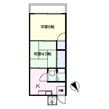 サンドエル吉田の間取り