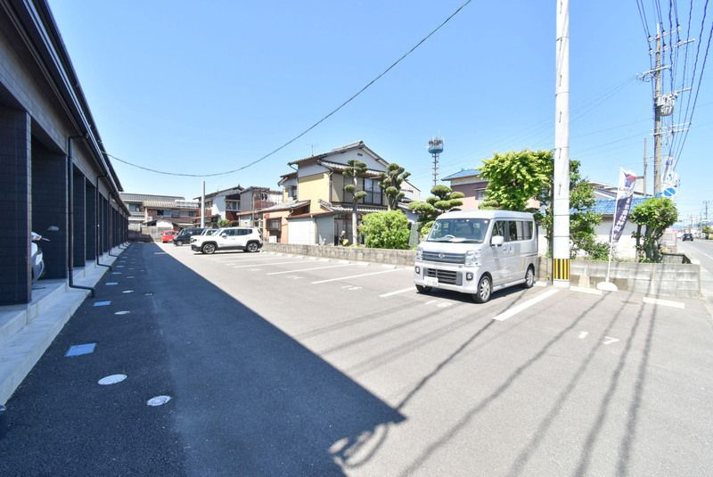ナナザスタイル田主丸　A・Bの駐車場