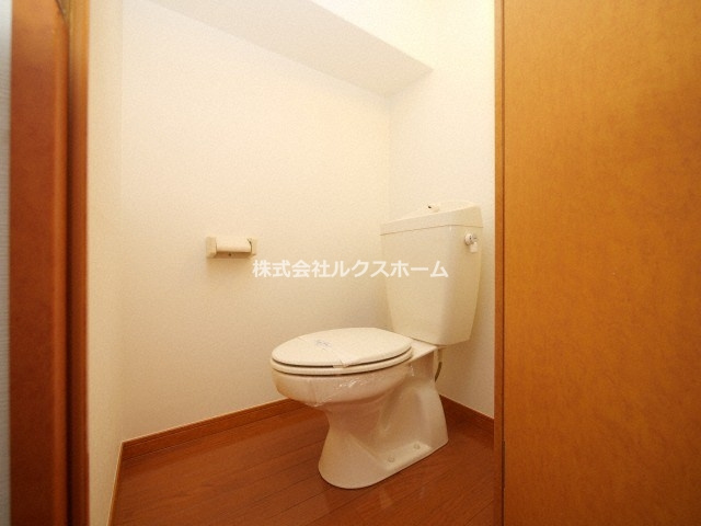 メゾン丸美のトイレ|落ち着いた色調のトイレです
