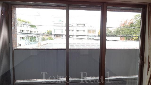 麻布第一マンションズのバルコニー