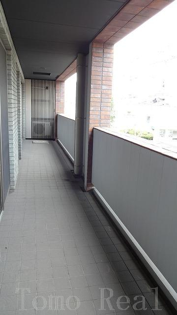 麻布第一マンションズのバルコニー