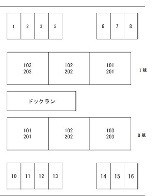 【区画図】 | コンフォート・レボヌゥールⅠ