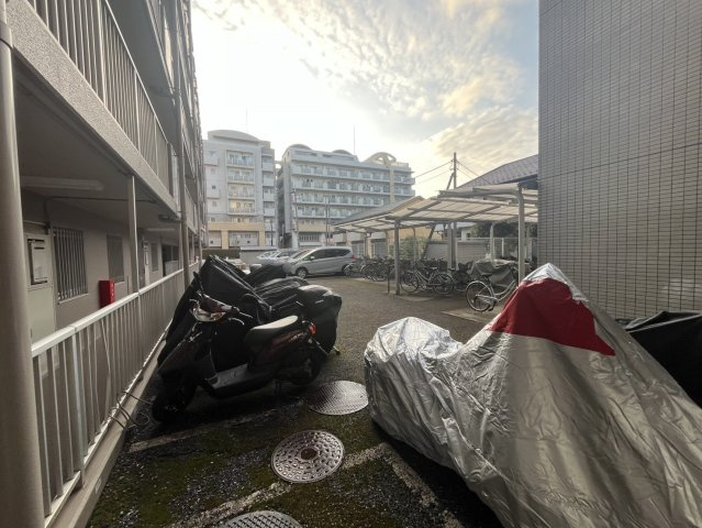 クリオ習志野壱番館のその他共用部分|バイク置場