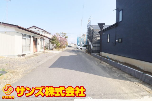 郡山市安積町長久保3丁目　　　４号棟　　　安積第3小学校、安積第2中学区の外観|北側前面道路