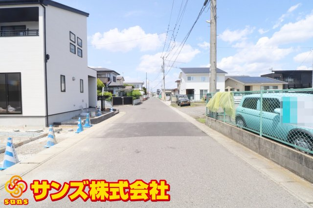 郡山市安積町長久保3丁目　　　４号棟　　　安積第3小学校、安積第2中学区の外観|北側前面道路