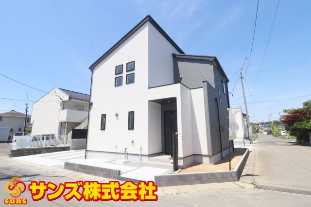 郡山市安積町長久保3丁目　　　４号棟　　　安積第3小学校、安積第2中学区の外観|北東側から見た外観