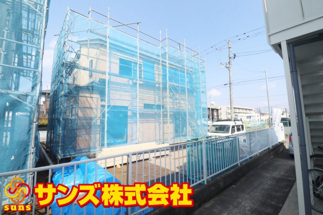 郡山市安積町長久保3丁目　　　４号棟　　　安積第3小学校、安積第2中学区の外観|南西側から見た外観♪