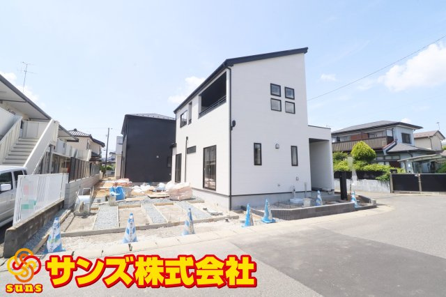 郡山市安積町長久保3丁目　　　４号棟　　　安積第3小学校、安積第2中学区の外観|南西側から見た外観♪